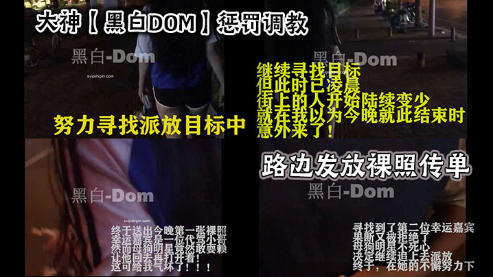 大神【黑白DOM】惩罚调教_路边发放裸照传单封面图
