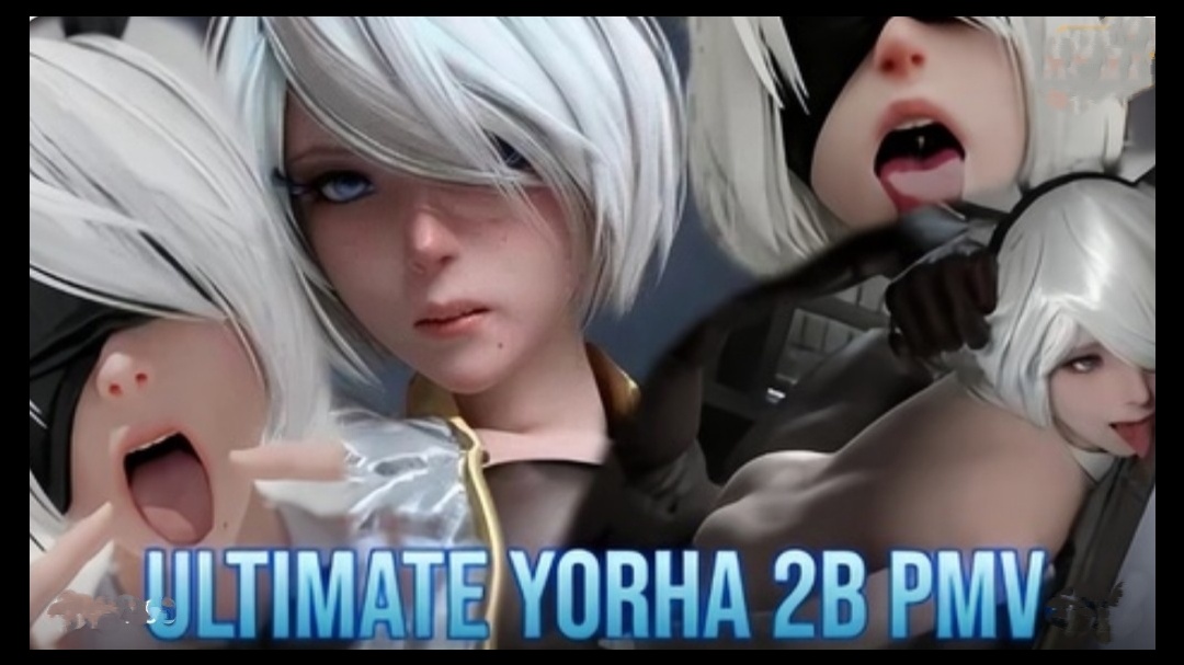 3D 同人御姐2B皮衣封面图