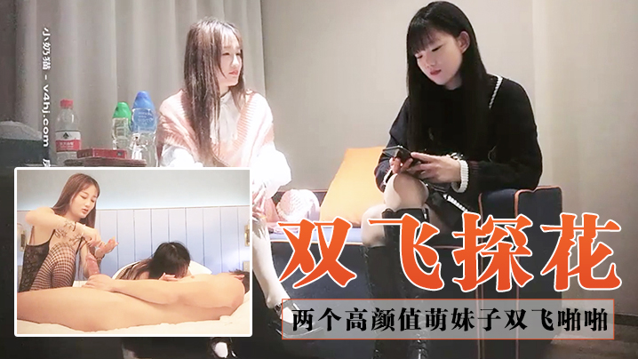 双飞探花约了两个高颜值萌妹子双飞啪啪一人一套连体网袜抬腿侧入搞完再留一个妹子继续操封面图