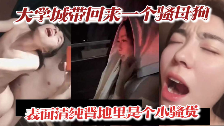 大学城带回来一个骚母狗表面清纯背地里是个小骚货深喉吃精喝尿淫叫样样精通骚鸡封面图
