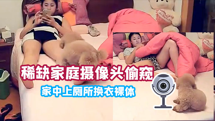 稀缺家庭摄像头偷窥家中上厕所换衣裸体全被记录下来封面图