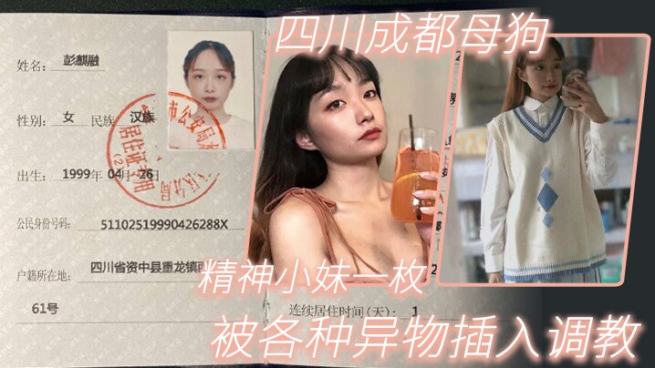 四.川成.都母狗.精神.小妹.一枚各.种异.物插入.被人.调教封面图