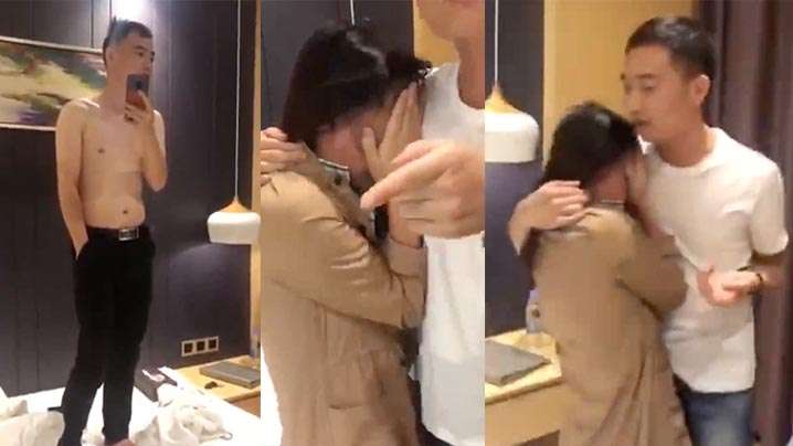 抓奸现场新婚不久妻子出轨封面图