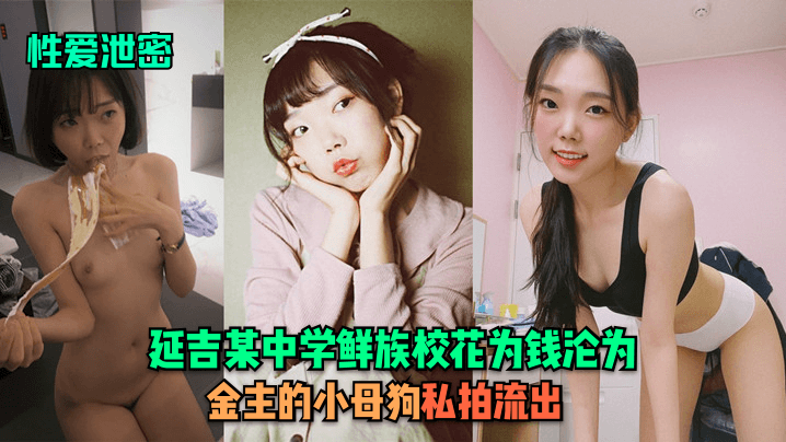 性爱泄密延吉某中学鲜族校花为钱沦为金主的小母狗私拍流出封面图