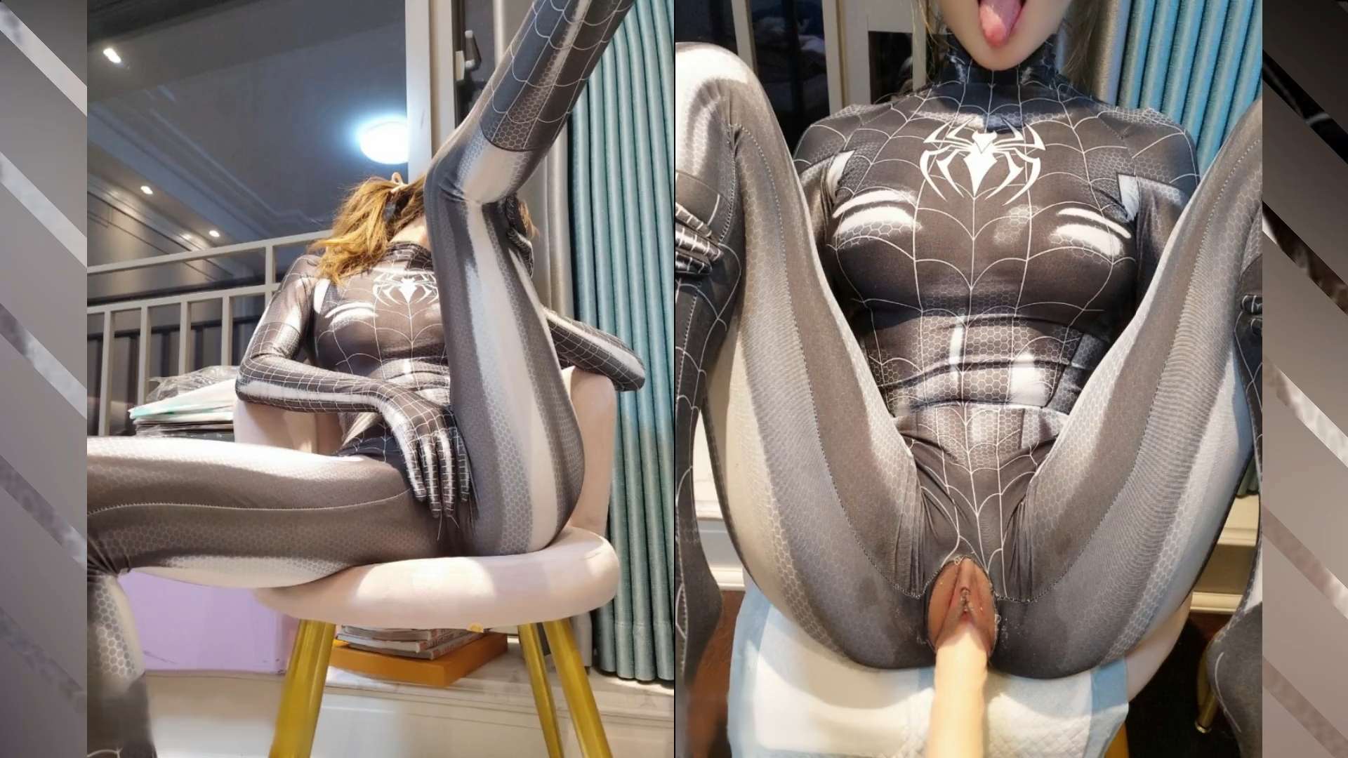 小姐姐爱cos蜘蛛侠诱惑走起这娘们骚劲十足封面图