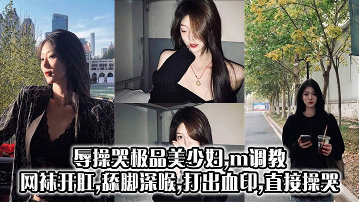 辱操哭极品美少妇,m调教,网袜开肛,舔脚深喉,打出血印,直接操哭封面图
