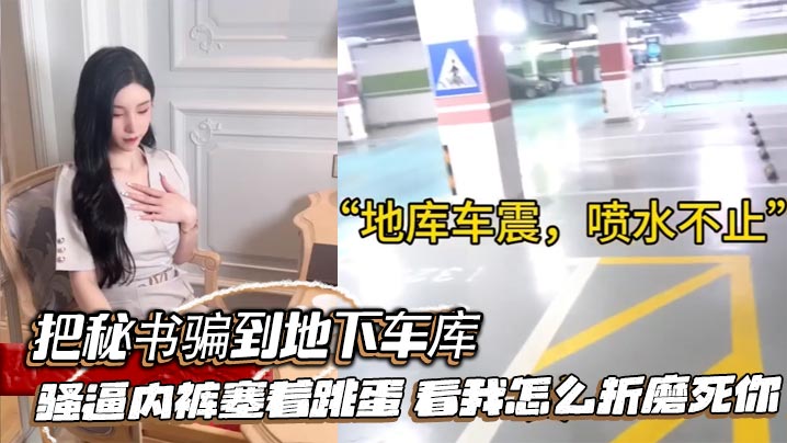 把秘书骗到地下车库，骚逼内裤塞着跳蛋，看我怎么折磨死你封面图