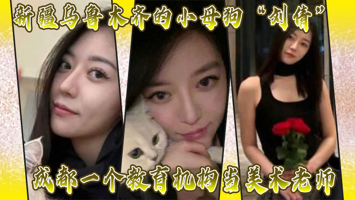 新疆乌鲁木齐的小母狗刘倩成都一个教育机构当美术老师封面图