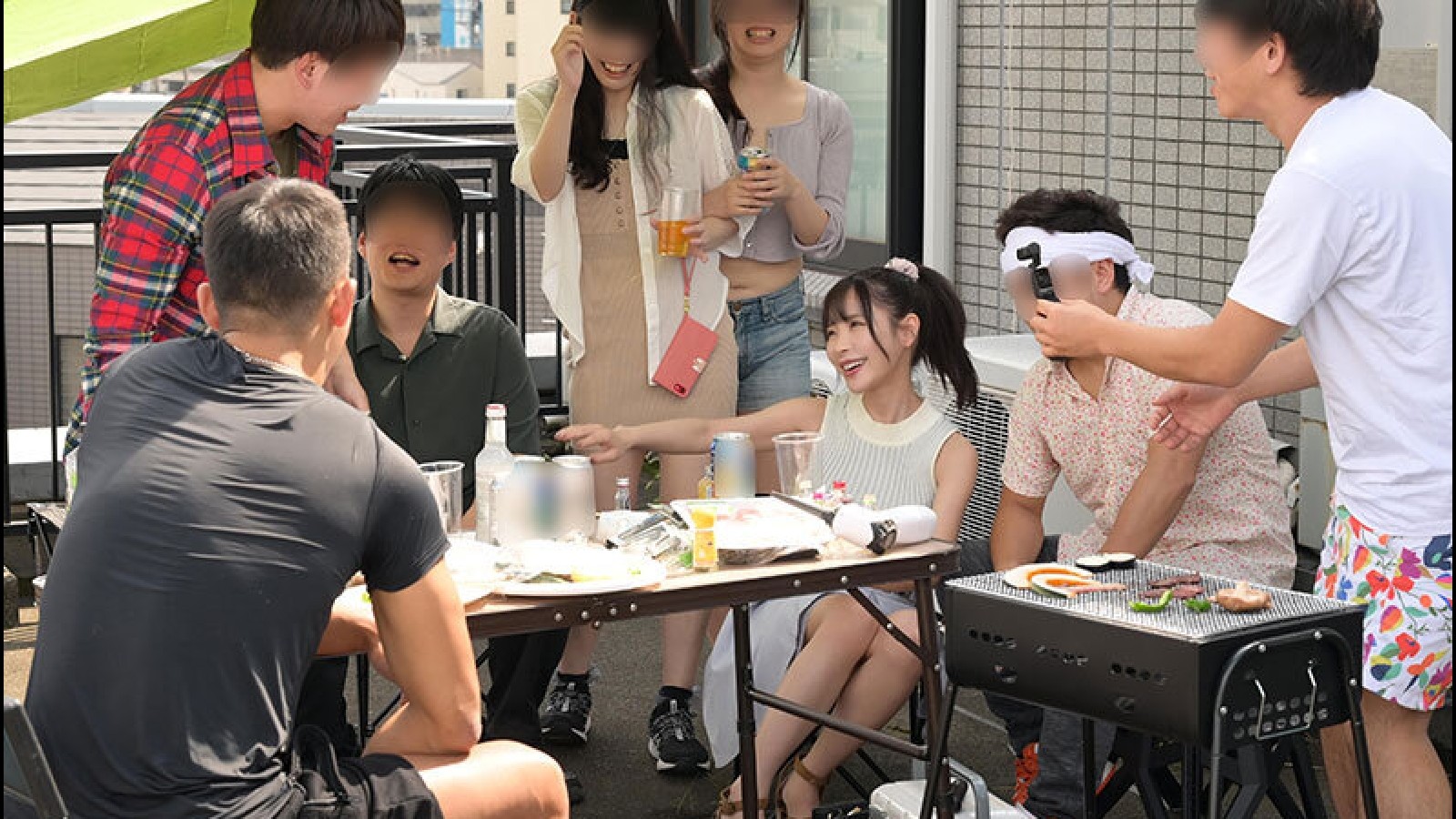 【无码破解版】简单温馨聚会，美人的醉态却勾起男人们的欲望 桃乃木香奈四月作品破解封面图