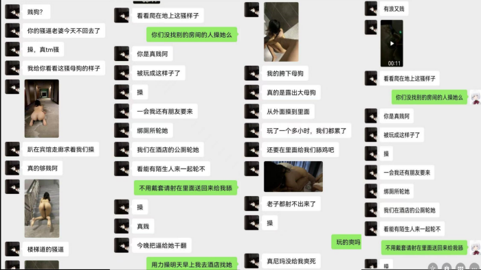 卧槽这谁老婆露出爬行母狗玩的真变态封面图