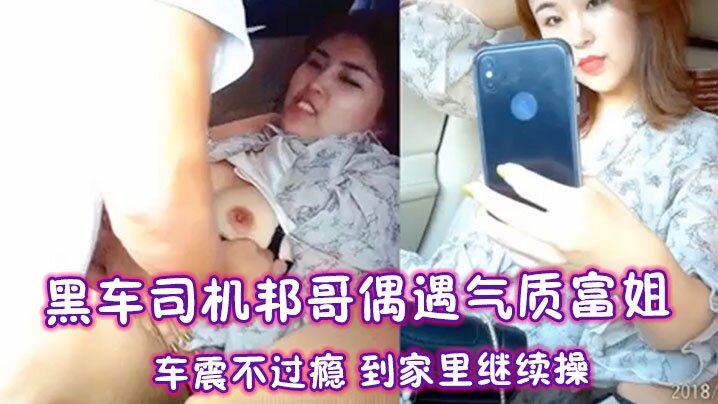 黑车司机邦哥偶遇气质富姐车震不过瘾到家里继续操封面图